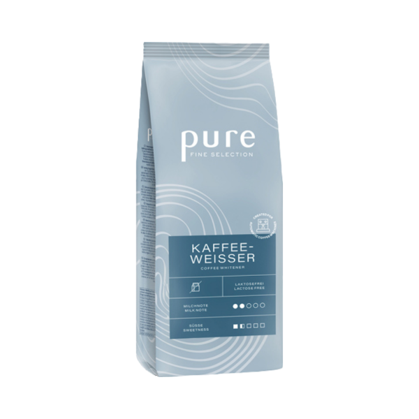 771537 Pure Fine Selection Kaffee Weisser, laktosefrei, Pulver, 1kg